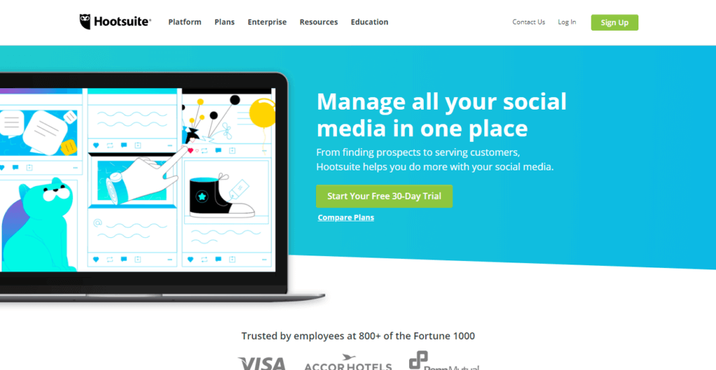 Hootsuite Social Media Management Tool