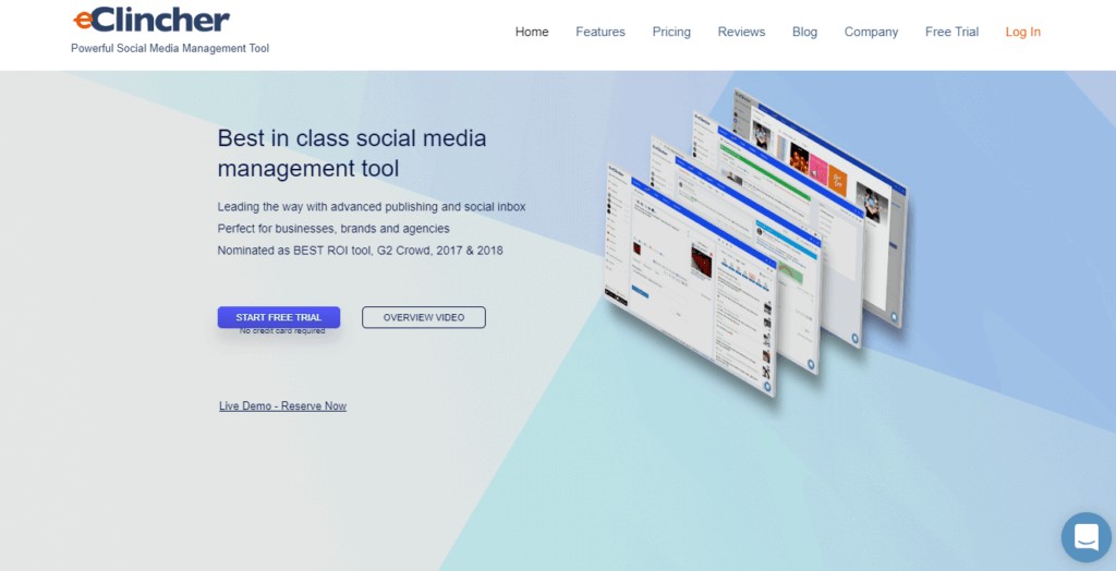 eClincher Social Media Management Tool