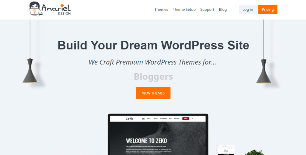 Anariel Design WordPress Theme Shop