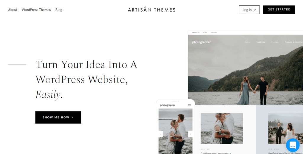 Artisan Themes WordPress Theme Shop