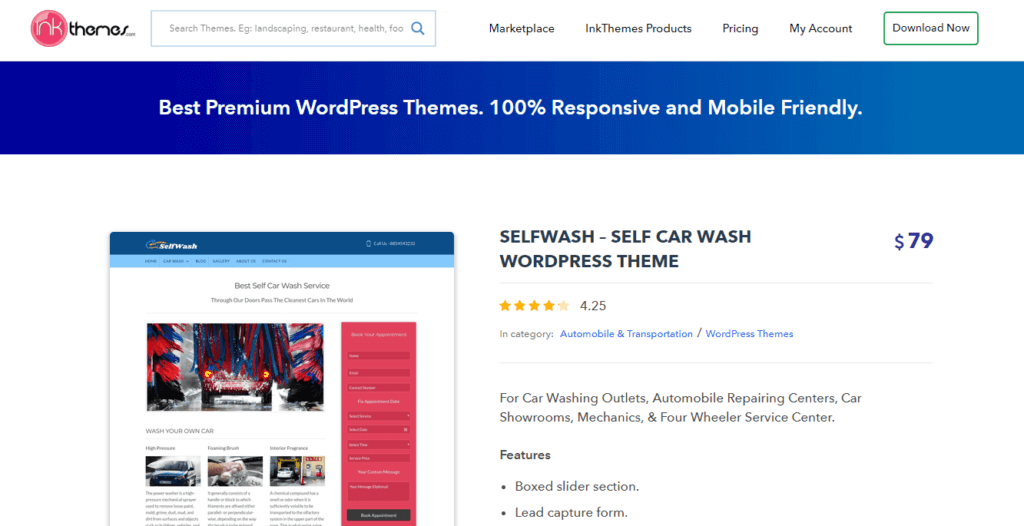 InkThemes WordPress Theme Shop