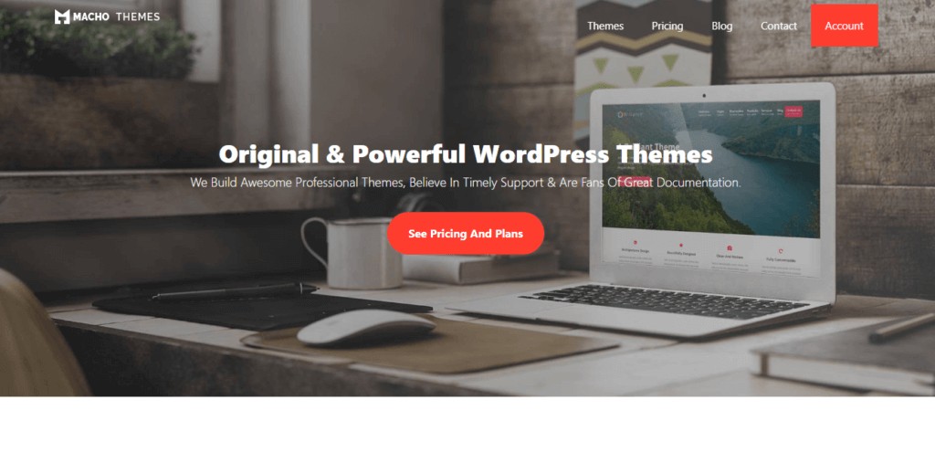 Macho Themes WordPress Theme Shop