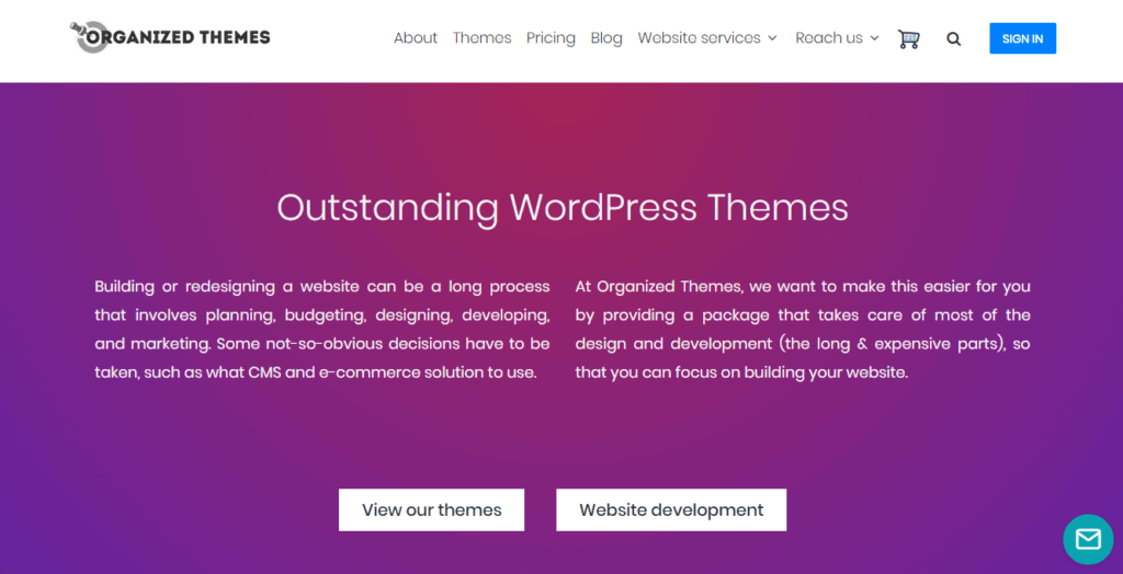 Organized Themes WordPress Theme Shop