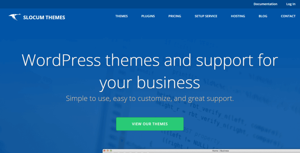 Slocum Themes WordPress Theme Shop