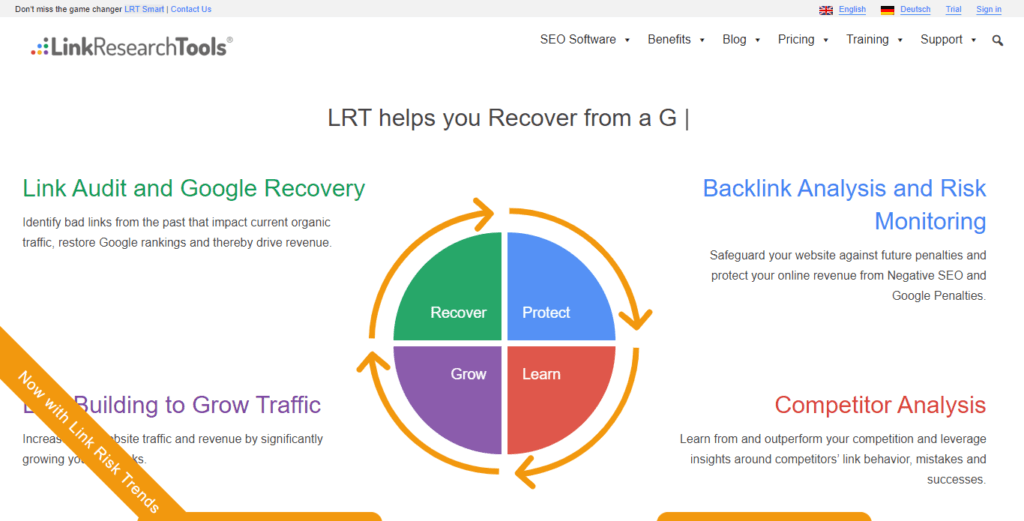 Recover, Protect, Learn, Grow your Backlinks with LRT_ - Best SEO Tools