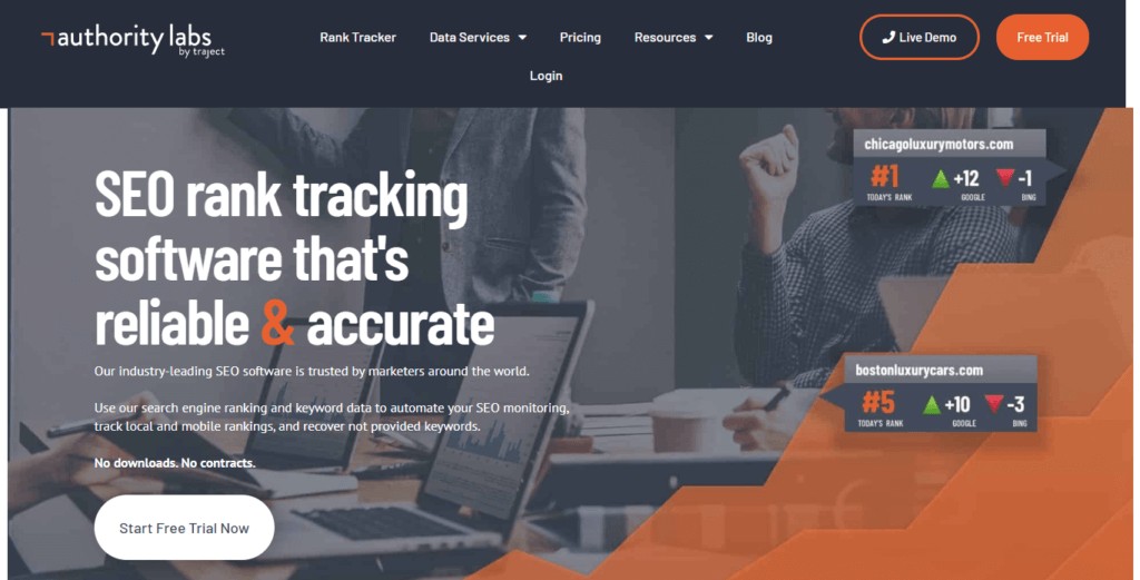 SEO Rank Tracking Software and API - Authority Labs - Best Paid SEO Tool
