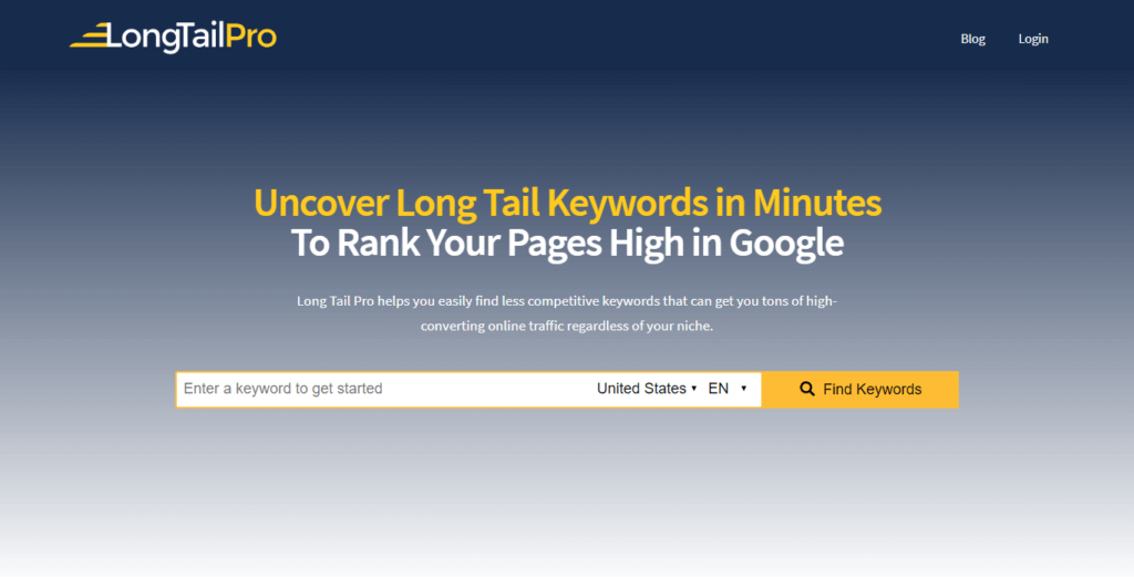 Best Paid SEO Tools - The Best Keyword Research Tool for Long Tail Keywords - LongTailPro