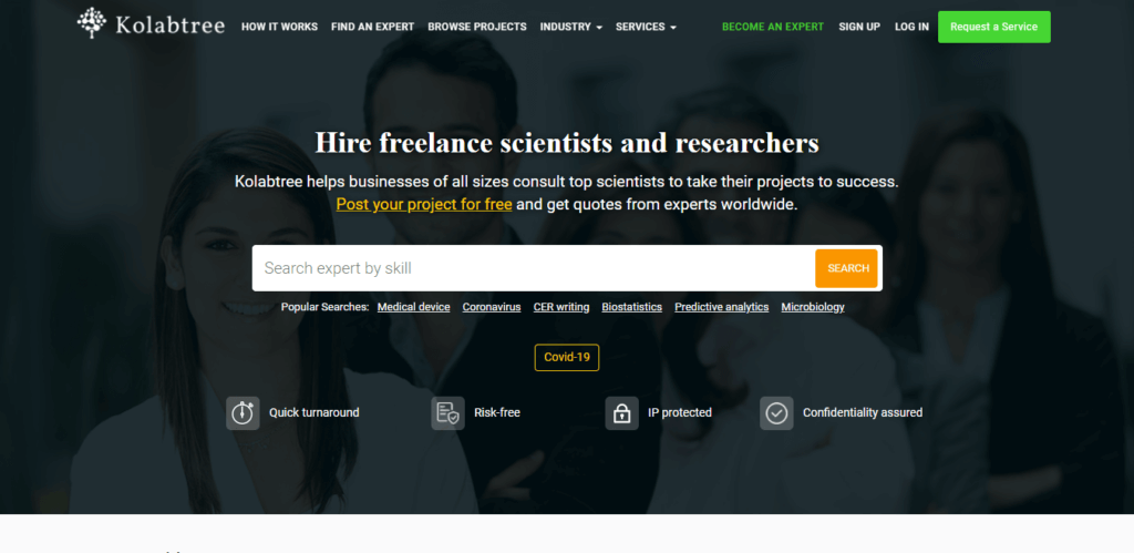 Hire-freelance-scientists-and-researchers-at-Kolabtree-best-freelance-website