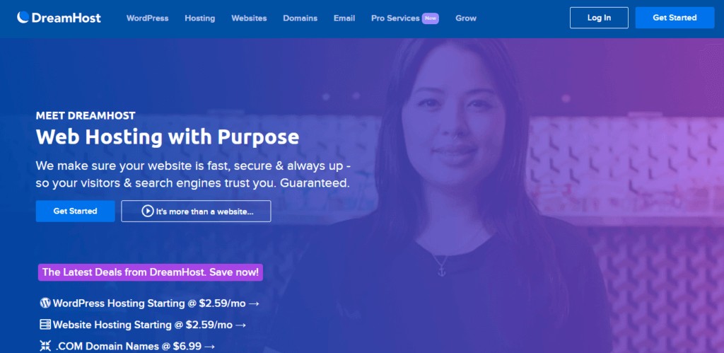 DreamHost-Web-Hosting-For-Your-Purpose