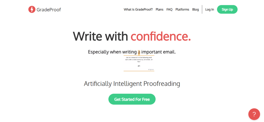 GradeProof-—-Artificially-Intelligent-Proofreading