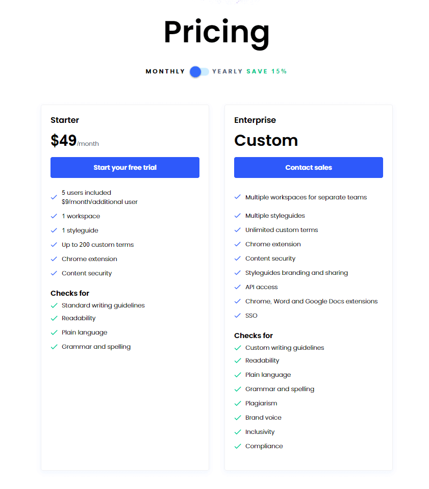 Plans-Pricing-Writer