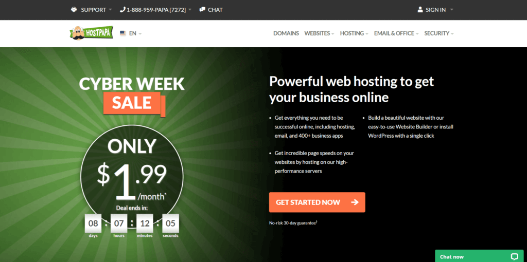Web-Hosting-from-HostPapa-Get-Started