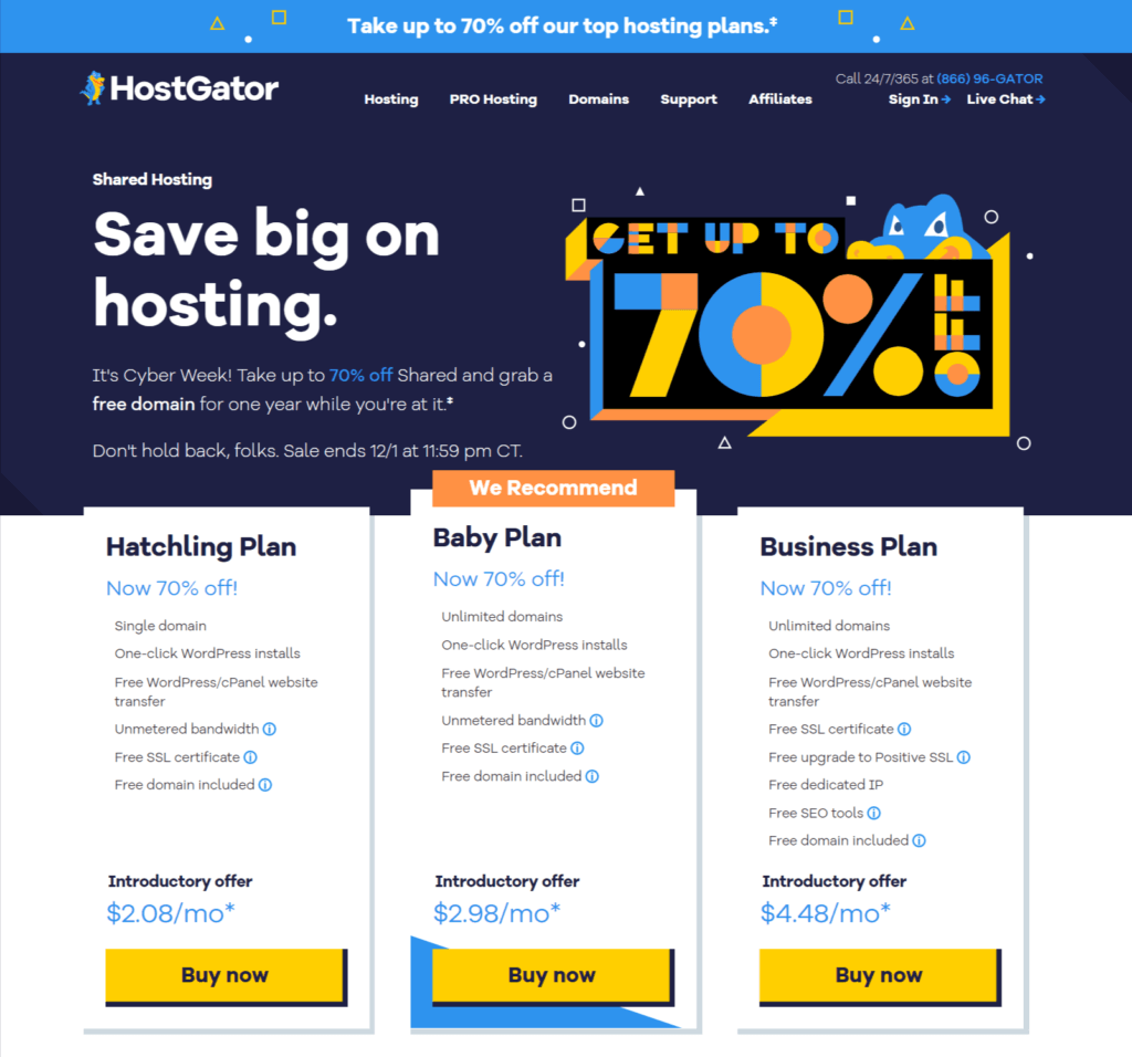 Shared-Web-Hosting-Plans-Easy-Affordable-HostGator-BFCM-Sale