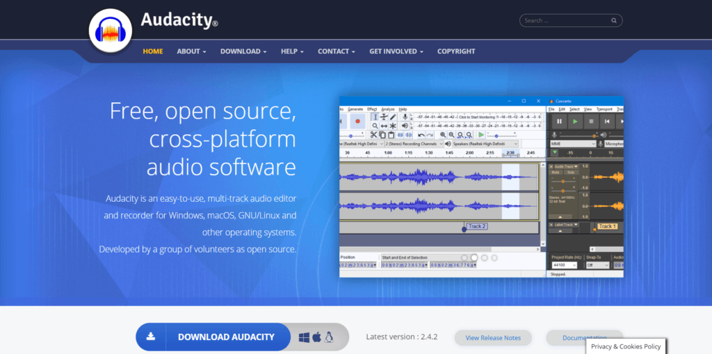 Audacity-®-Free-open-source-cross-platform-audio-software-for-multi-track-recording-and-editing-