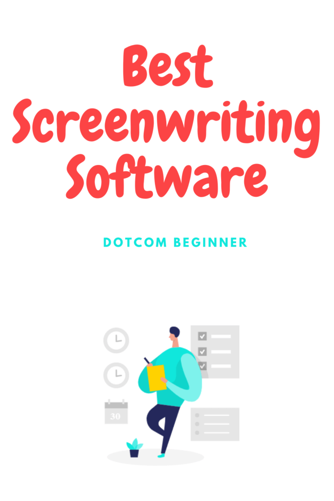 Best Screenwriting Software  - Pinterest