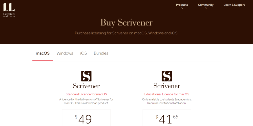 Buy-Scrivener-Literature-Latte