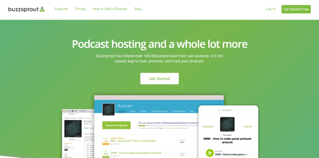 Free-Podcast-Hosting-Buzzsprout