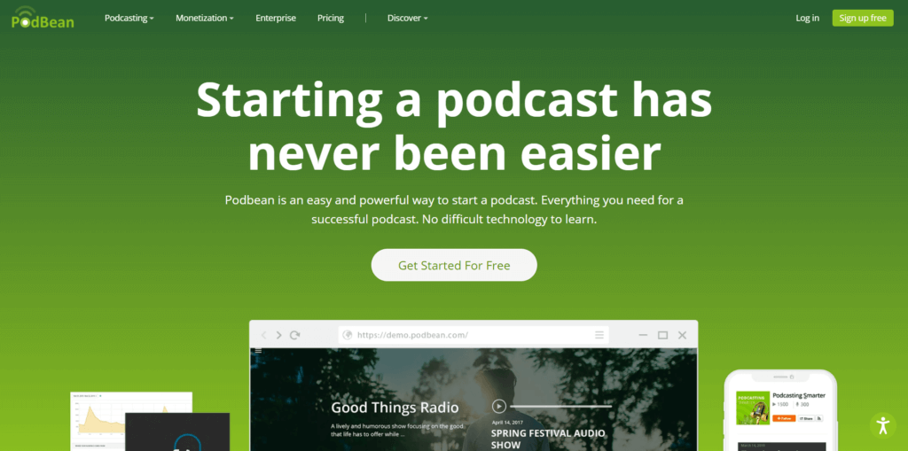 Free-Podcast-Hosting-Starting-a-Podcast-in-5-Minutes-Podbean