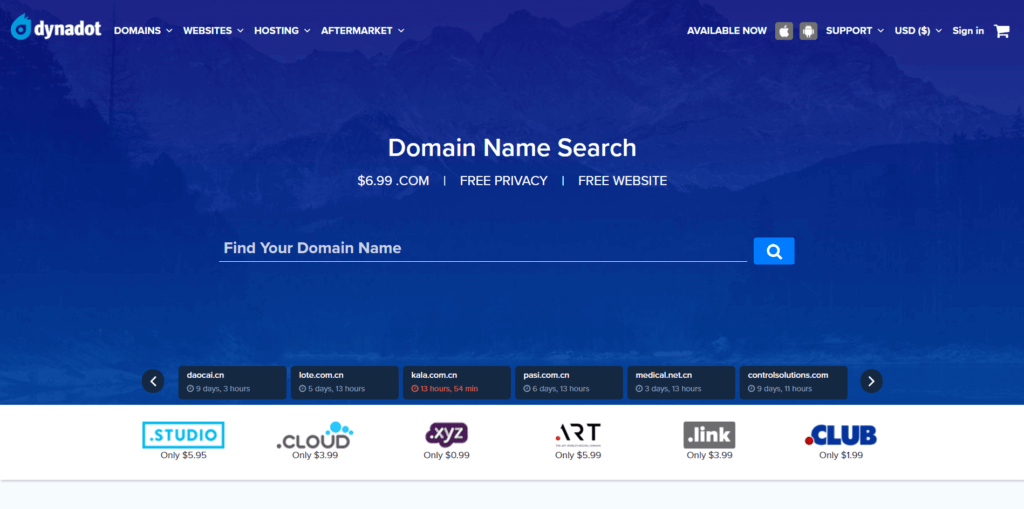 Domain-Name-Registration-Website-Builder-Web-Hosting-SSL-Certificates-Dynadot-com