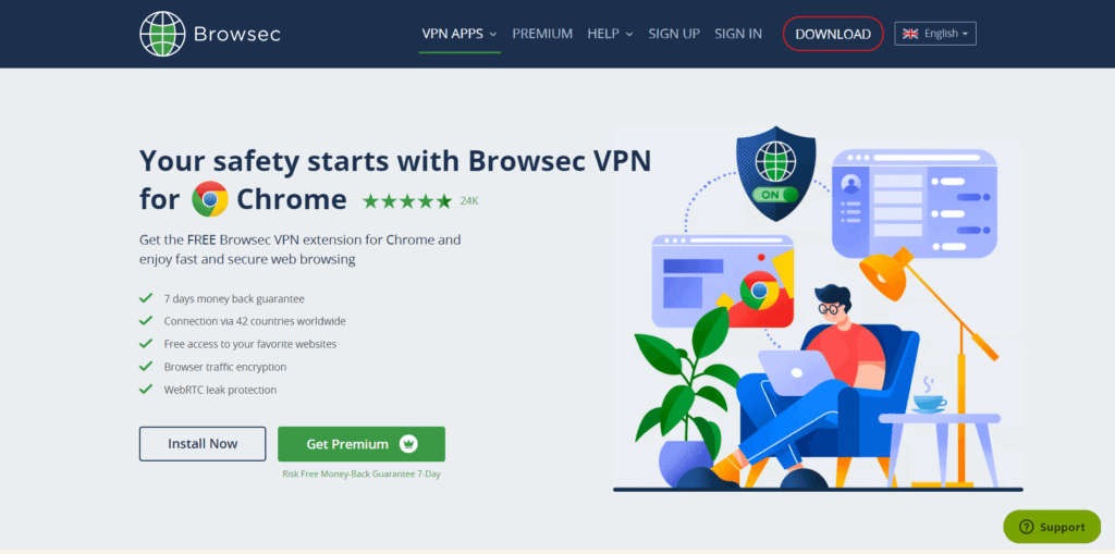 Free-VPN-Chrome-Extension-Browsec