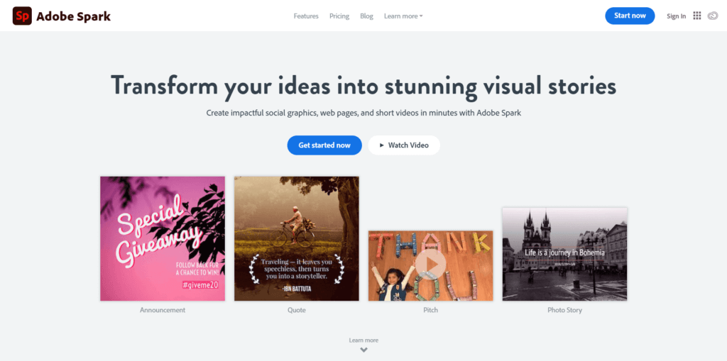 Make-Social-Graphics-Short-Videos-and-Web-Pages-To-Stand-Out—In-Minutes-Adobe-Spark