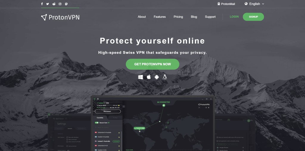 ProtonVPN-Secure-and-Free-VPN-service-for-protecting-your-privacy
